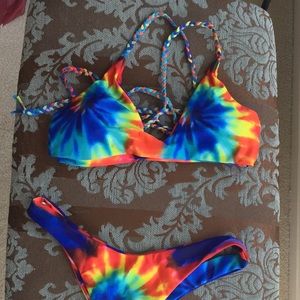 Tye Dye bikini 2-piece Medium BRAND NEW NEVER WORN